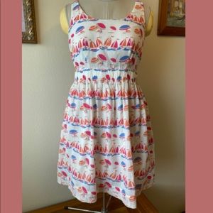 BODEN Hattie Sailboat Dress